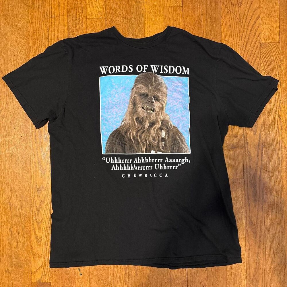 Star-wars Men's Black T-shirt